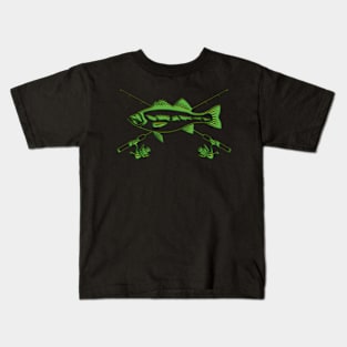 Bass Fishing Kids T-Shirt